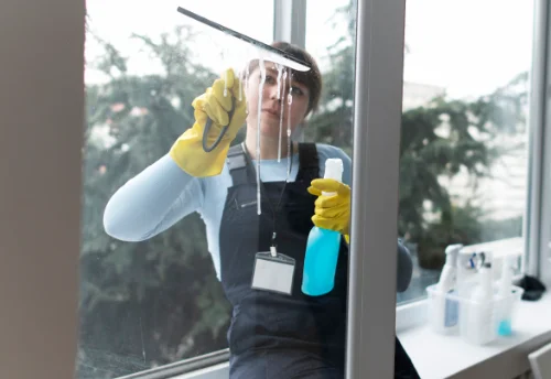 Nettoyage de vitres intérieures et extérieures à Apinac